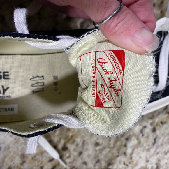 New Converse Comme Des Garçons Play Chucks Black Men’s 10 Women’s 12 - Picture 12 of 14